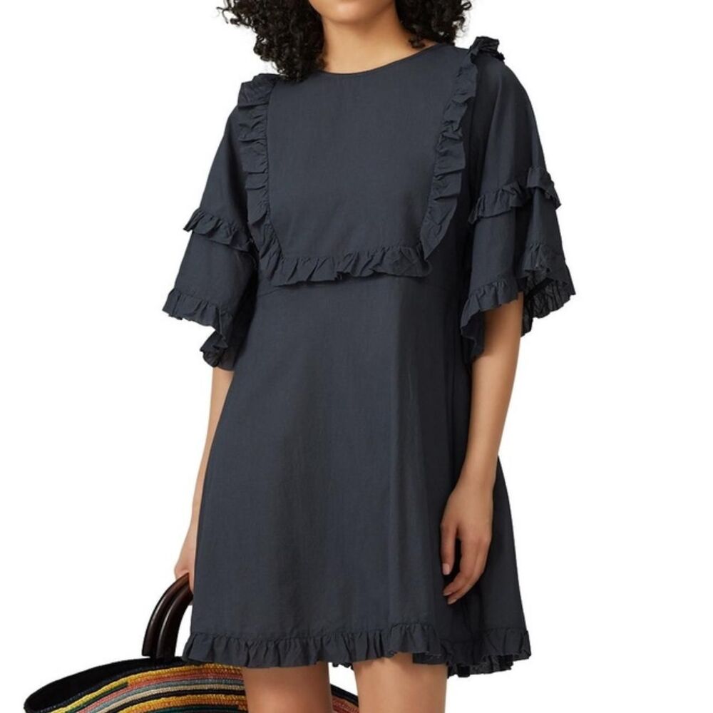 Lido Women's Slate Porto Dress, M/L , rent the runway, 100% Cotton
